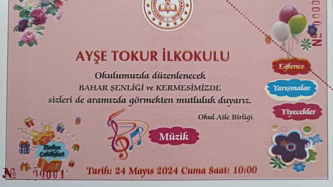 24 MAYIS CUMA GÜNÜ BAHAR ŞENLİĞİ KERMESİMİZE BEKLİYORUZ