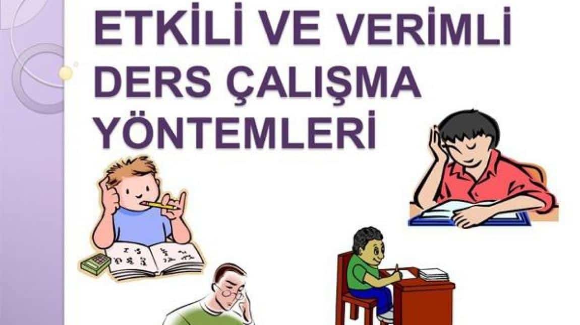 VERİMLİ DERS ÇALIŞMA BROŞÜRÜ